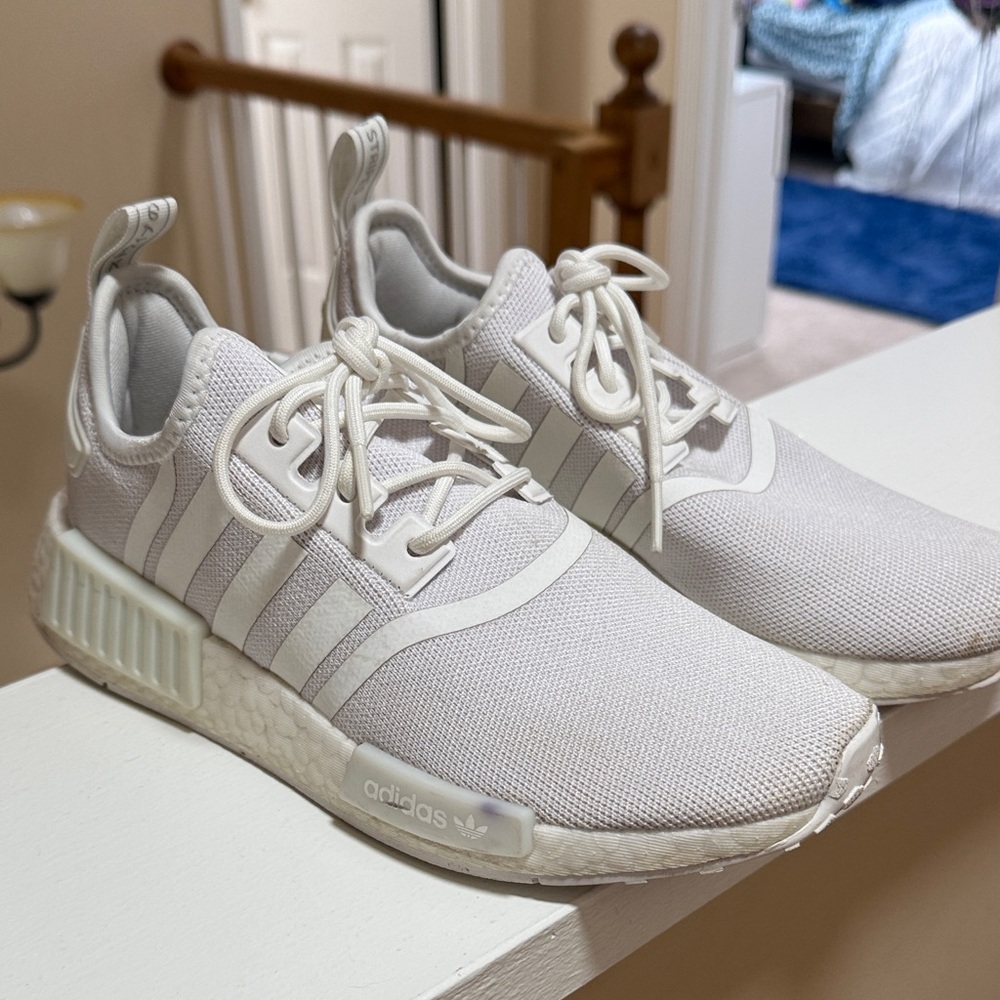 Adidas Cream NMD R1 Sneakers